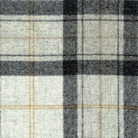 Wool Plaid Winter Sky Voile Fabric