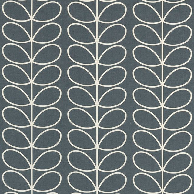Orla Kiely  Linear Stem Cool Grey Sample