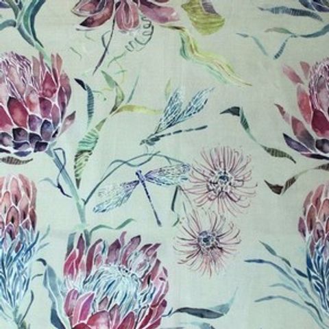 Moorehaven Loganberry Voile Fabric