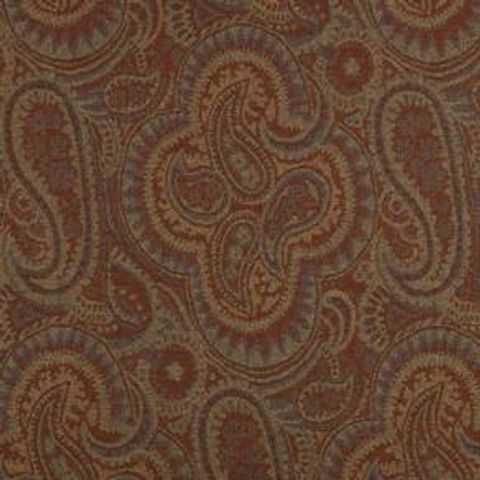 Mac Burnt Orange Upholstery Fabric