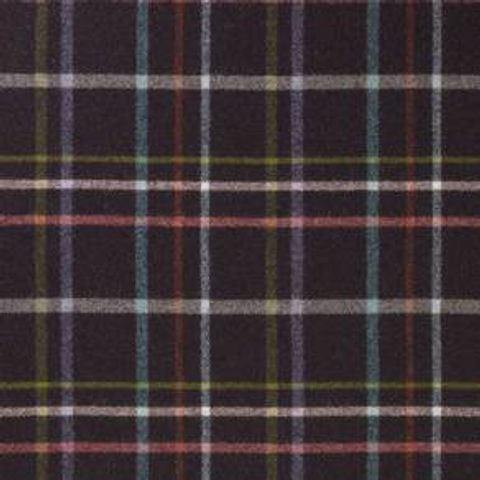 Multicheck Wine Upholstery Fabric