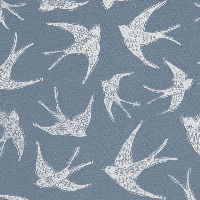 Studio G Land & Sea Fly Away Navy Upholstery Fabric
