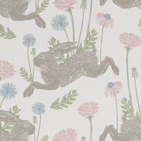 March Hare Pastel Upholstery Fabric