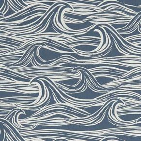 Surf Navy Upholstery Fabric