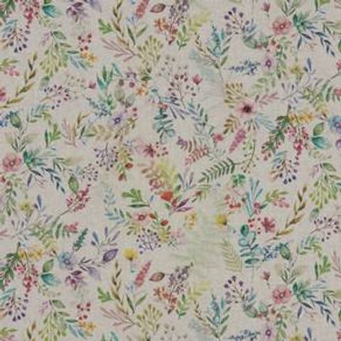 Forget Me Not Linen Upholstery Fabric