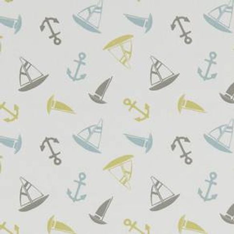 Ahoy Mineral Upholstery Fabric