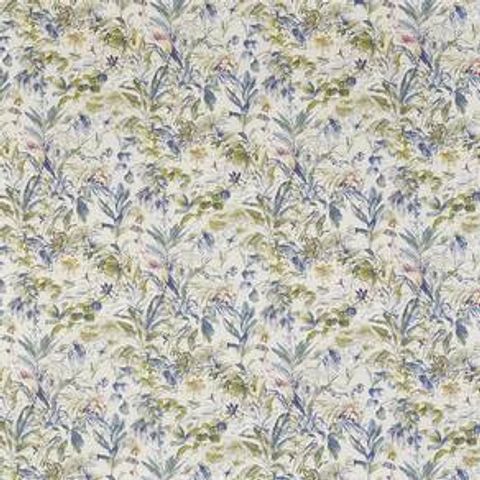 Paradise Saxon Blue Voile Fabric