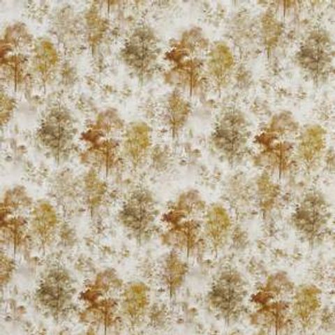 Woodland Auburn Voile Fabric