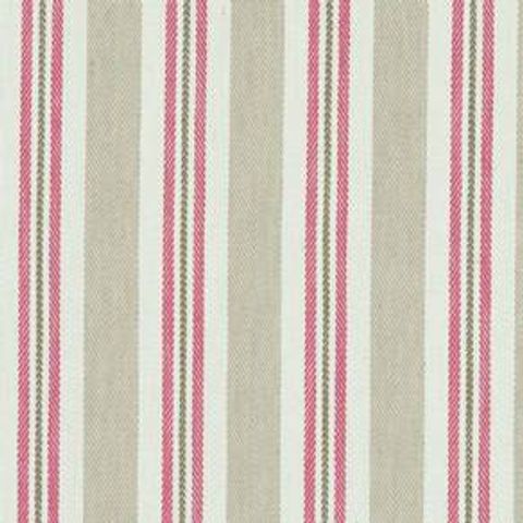 Alderton Raspberry/Linen Upholstery Fabric