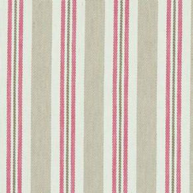 Clarke and Clarke Avebury Alderton Raspberry/Linen