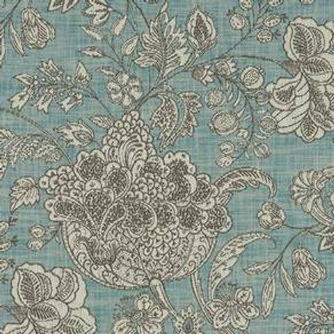 Woodsford Teal Upholstery Fabric