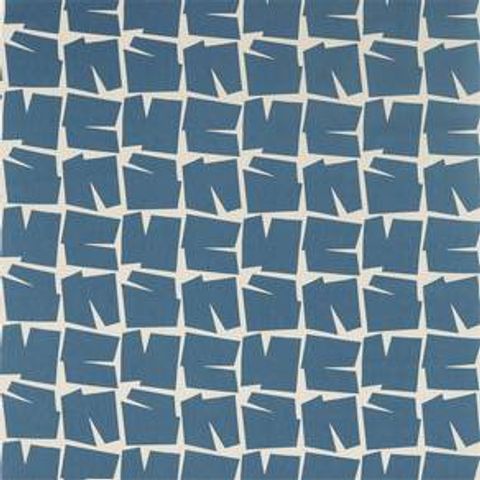 Moqui Indigo Voile Fabric