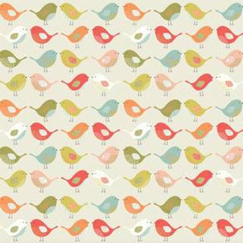 Birds Multi Upholstery Fabric