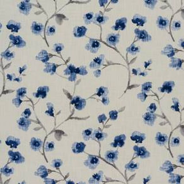 Como Indigo Voile Fabric