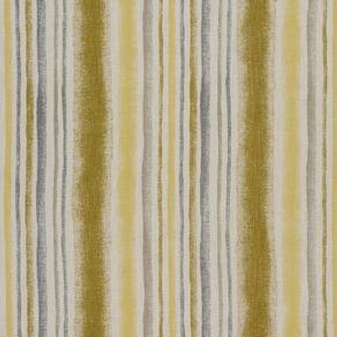 Garda Stripe Ochre Upholstery Fabric