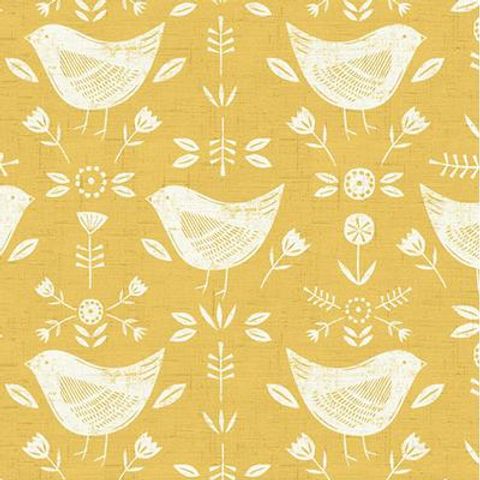 Narvik Ochre Upholstery Fabric