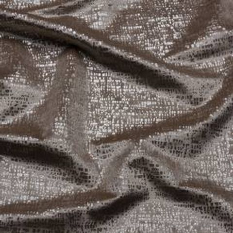 Fryetts Glamour Zinc Mushroom Made To Measure Curtain
