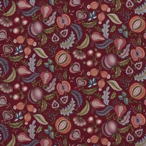 Harvest Ruby Upholstery Fabric