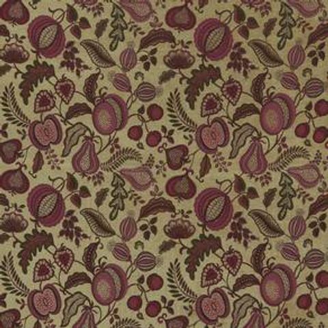 Summer Fruits Thistle Voile Fabric