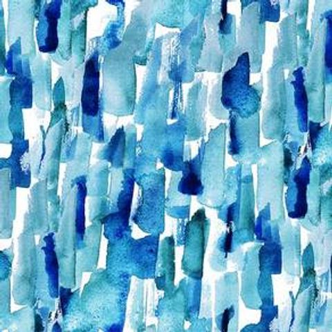 Impasto Blue Voile Fabric