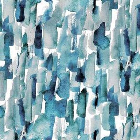 Impasto Teal Voile Fabric