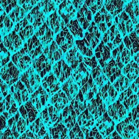 Crystal Turquoise Voile Fabric