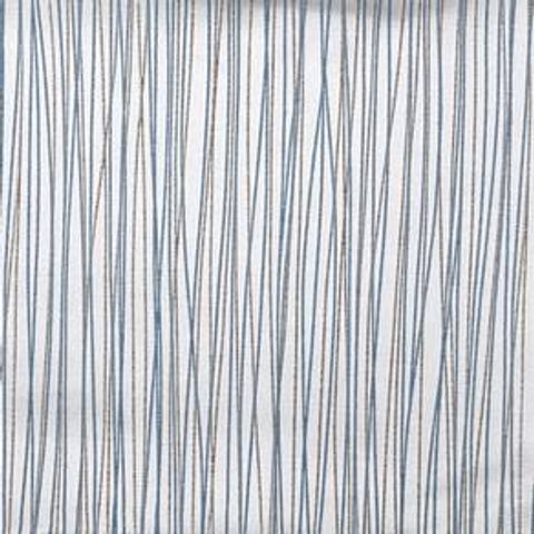 Kate Stone Blue Upholstery Fabric