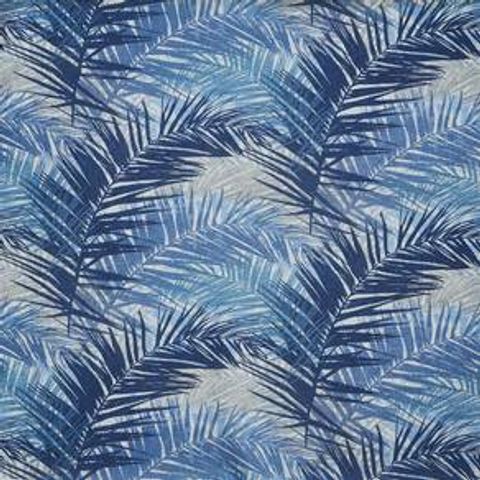 Jungle Indigo Upholstery Fabric