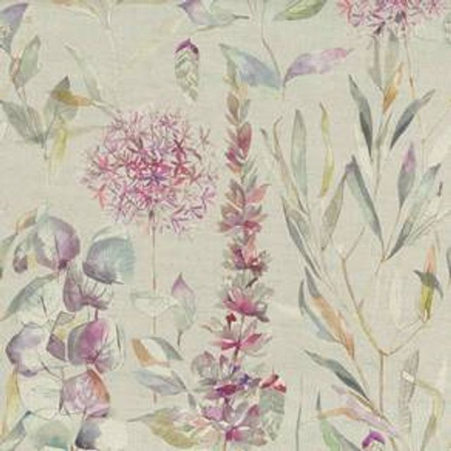 Voyage Decoration Edenmuir Carneum Raspberry Linen