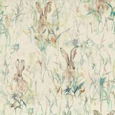 Voyage Decoration Wilderness Jack Rabbit Linen Pelmet