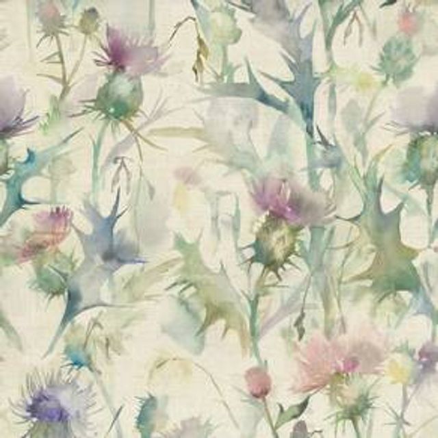 Cirsiun Linen Damson Voile Fabric