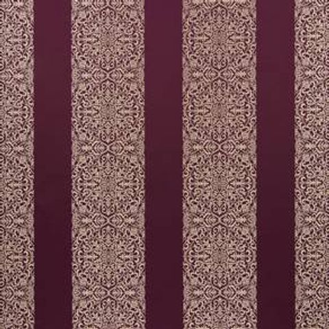 Brocade Stripe Amethyst Voile Fabric