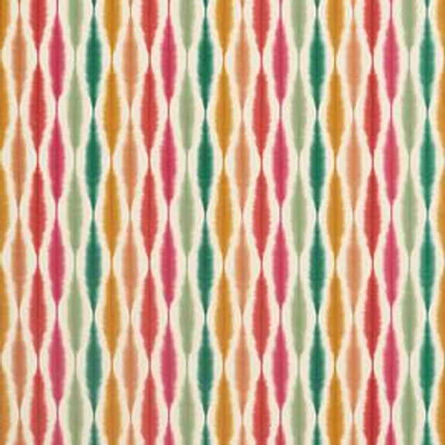 Scion Japandi fabrics Usuko Berry / Ochre / Pistachio