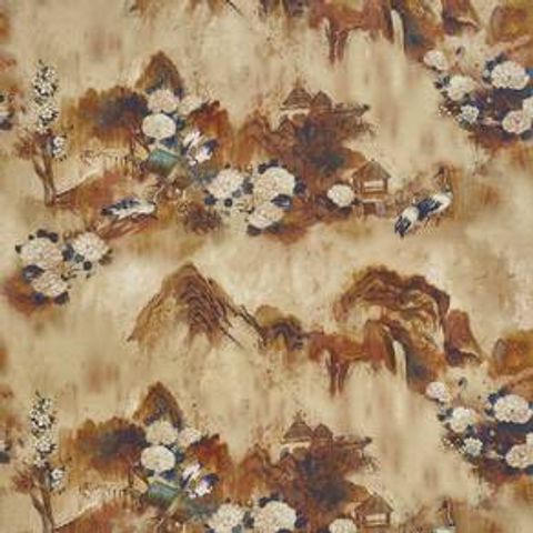 Mei Jing Clay Pot Upholstery Fabric