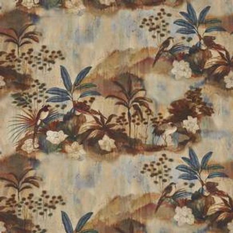 Summer Palace Clay Pot Upholstery Fabric