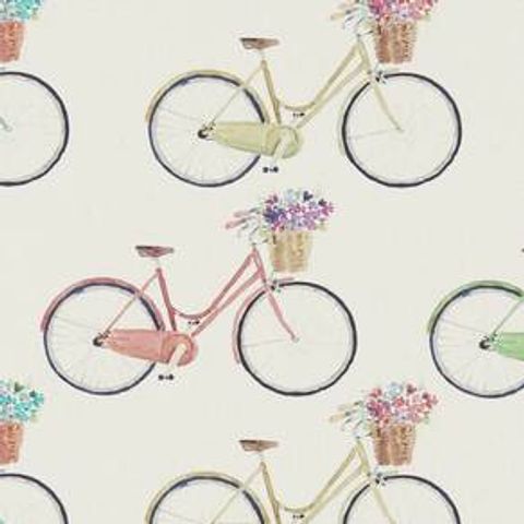 Cycles Cream Upholstery Fabric