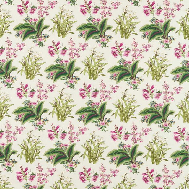 Enys Garden Rose Leaf Upholstery Fabric