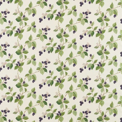 Rubus Blackberry Upholstery Fabric