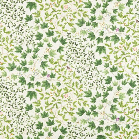 Sycamore & Oak Botanical Green Upholstery Fabric