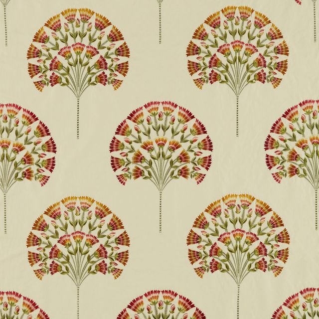 Sanderson Arboretum Fabrics Wild Tulip Amber/Cream