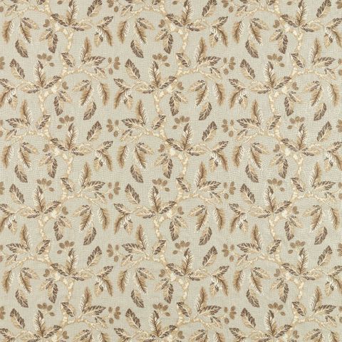 Oaknut Stripe Flax/Multi Voile Fabric