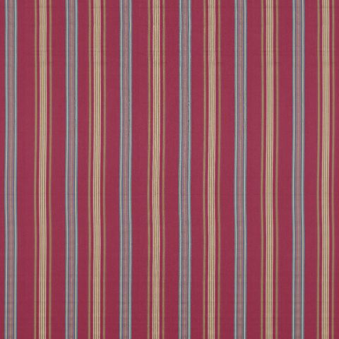 Valley Stripe Mulberry/Blue Upholstery Fabric