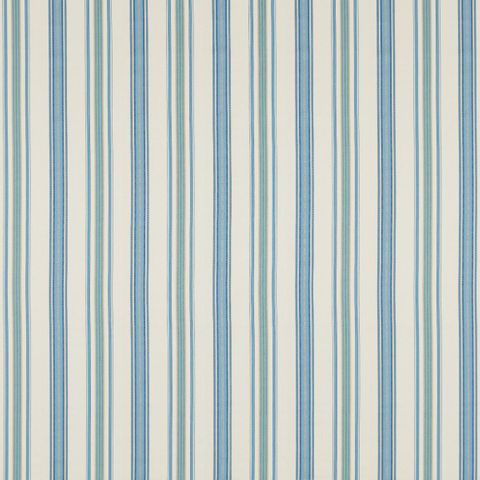 Valley Stripe Indigo/Ivory Upholstery Fabric