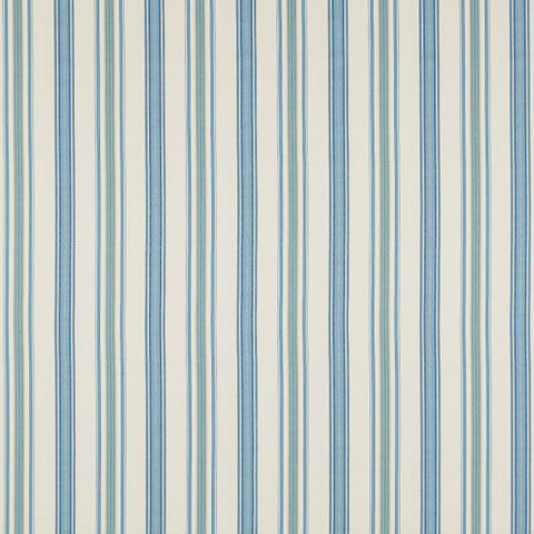 Valley Stripe Indigo/Ivory Upholstery Fabric