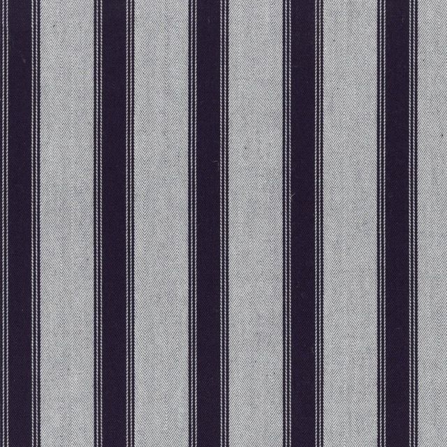 Ian Mankin Britannia Collection Blazer Stripe Dark Navy