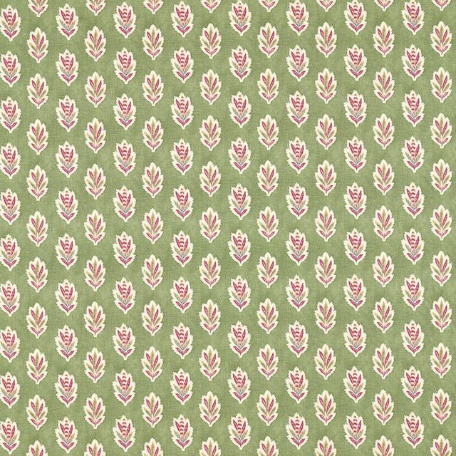 Sanderson Pinetum Prints Sessile Leaf Forest Green