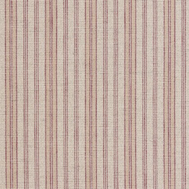 Sandstone Stripe Garnet/Alabaster Upholstery Fabric