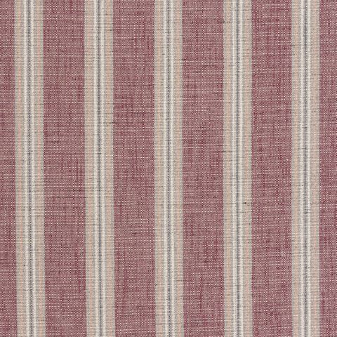 Tourmaline Stripe Garnet/Powder Upholstery Fabric