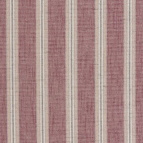 Tourmaline Stripe Garnet/Powder Upholstery Fabric