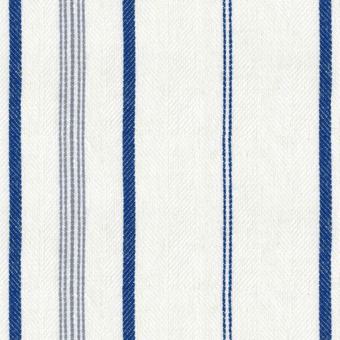 Troon Stripe Chalk Upholstery Fabric